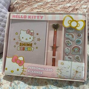 Hello Kitty Pink Personalized Planner Set
